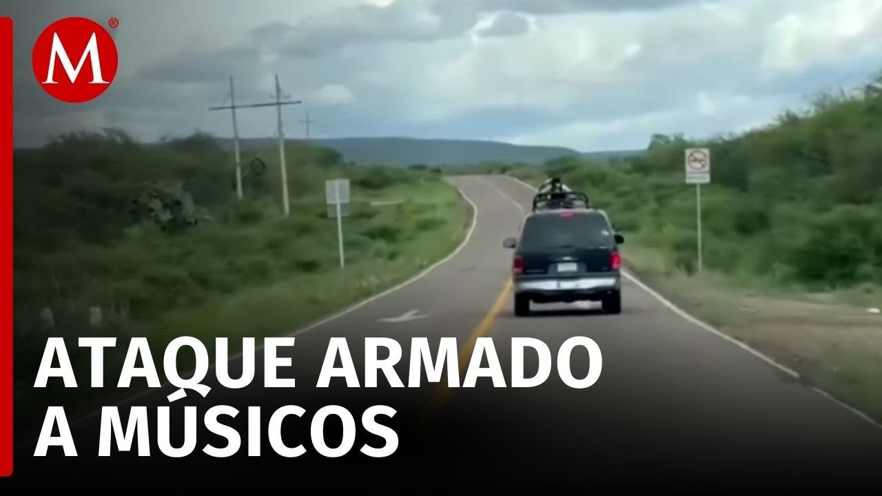Un ataque armado cobró la vida de dos músicos en Zacatecas