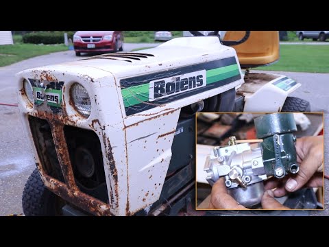 How to Install New Carburetor on Kohler M18 Engine | Bolens 1800 Eliminator