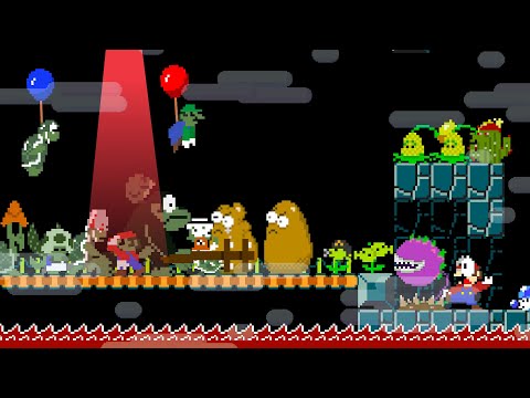 MARIO ZOMBIE VS  PLANTS