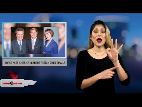 THREE MISS AMERICA LEADERS RESIGN OVER EMAILS (ASL 12.24.17)
