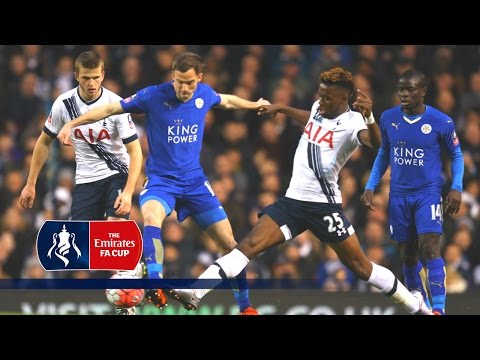 Tottenham 2-2 Leicester - Emirates FA Cup 2015/16 (R3) | Goals & Highlights