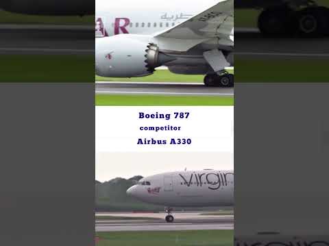 Boeing 787 vs Airbus A330 the competitor #flight