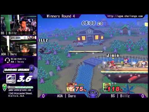 SG at GU 8.5: AOA | Darc (Pit, Falco) vs BS | Billz (Ganondorf)