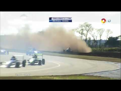 2016 Formula Renault 2.0 Cordoba Final 2 Start Big Flip