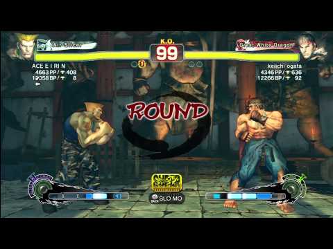 ACE EIRIN (Guile) vs Keiichi Ogata (Ryu)