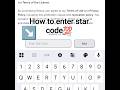 How to Enter Roblox App Star Code-Roblox Star Code 2026 #shorts #starcode