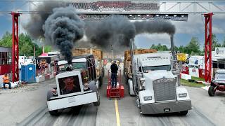 Download lagu 3,000HP Semi Trucks vs 120,000 Pound Trailers - DRAG RACING! (Great Lakes Big Rig Challenge) mp3 Download lagu 3,000HP Semi Trucks vs 120,000 Pound Trailers - DRAG RACING! (Great Lakes Big Rig Challenge) mp3