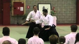 preview picture of video 'Aikido:Christian Tissier Shihan in Wegimont /Belgium'