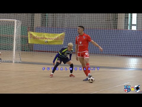15/4/23 Serie A2 : Lecco C5 - Sampdoria Futsal, highlights da bordo campo . Calcio a 5