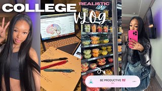 COLLEGE VLOG 🥼🧪! : junior year, class, trader joe’s, new tattoo, cleaning, campus, + MORE !