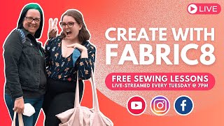 CREATE WITH FABRIC8: Sewing Caddy (Free Online Sewing Classes)