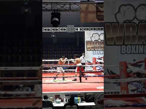 Ricardo Blandon Vs Ricardo Lopéz ko de Blandon en el 4to Asalto Combate en 121Lbs