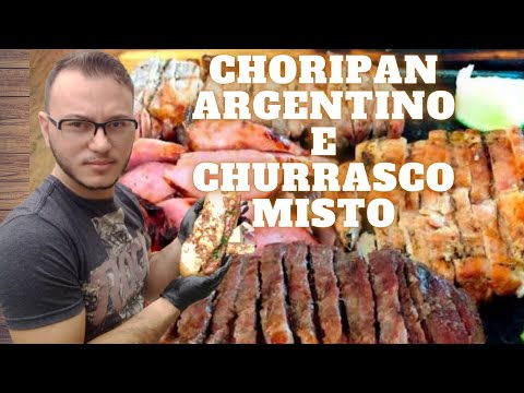 contra filé e sanduíche de linguiça, Argentino, chroripan