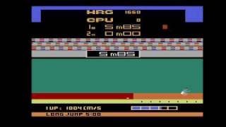 Track & Field for the Atari 2600