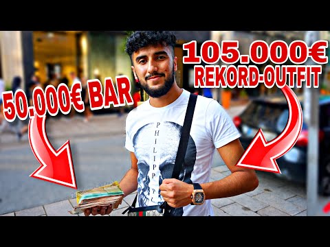 DAS 105.000€ REKORD OUTFIT | WIE VIEL IST DEIN OUTFIT WERT | MAHAN