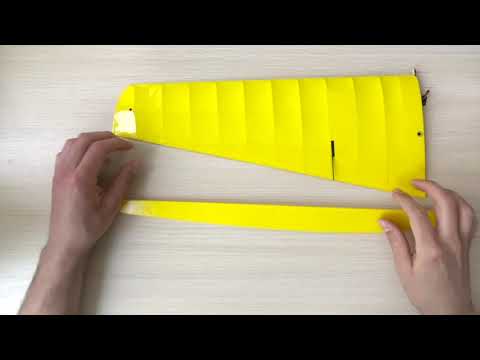 Tape (Z-Stitch) Hinge for Shaka Slope Wing