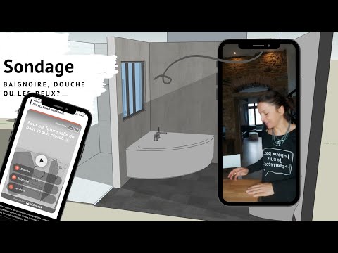 Salle De Bain Avec Douche Et Baignoire