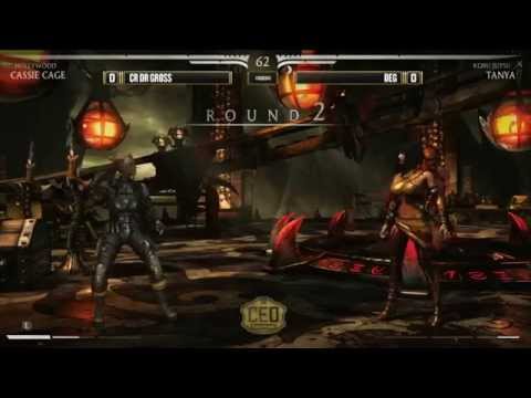 CEO 2015 - MKX - Top 8 - cR DR Gross (Cassie Cage) vs DEG (Tanya)