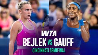 Download lagu Sara Bejlek vs. Coco Gauff | 2026 Cincinnati Semifinal | WTA Match Highlights mp3