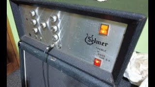 Video thumbnail for Vintage Selmer Treble & Bass 50SV Restoration and Demo by Vintage Guitar Amp Repairs & Online Guitar Teacher