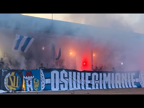 15 LAT GRUPY ULTRAS UNIA - relacja + oprawy na meczu Unia Oświęcim - Beskid Andrychów | 15.06.2023