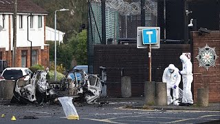 La Policía sospecha de republicanos disidentes en el atentado con coche bomba en Irlanda del Norte