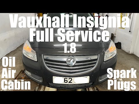 Vauxhall Insignia 1.8 FULL Service Oil Air Cabin Spark Plugs - A18XER 2HO 2008-2015