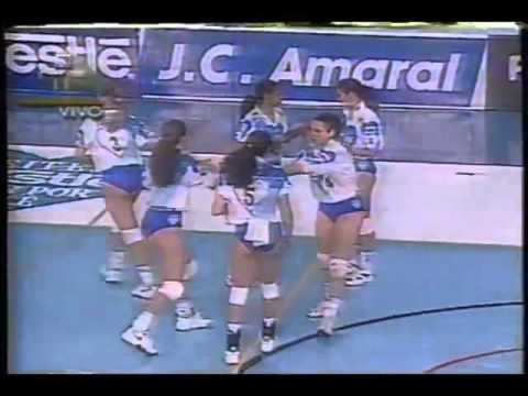 1996 Campeonato Paulista de volei   Leites Nestlé x Recra   semifinal 1