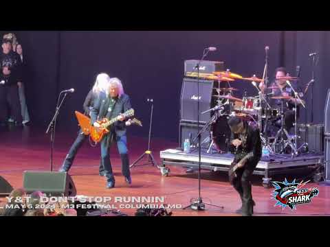 Y&T performs "Don't Stop Runnin" at the 2024 M3 Festival