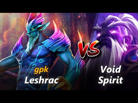 gpk mid Leshrac vs Void Spirit | First 10 minutes