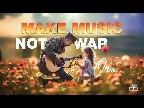 Make music. Not war. - One (U2)