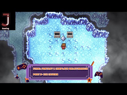 Final Fantasy 1 Pixel remaster 100 percent walkthrough Part 5- Ice cavern Levistone
