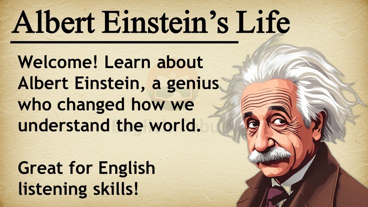 Albert Einstein || ✔️ Learn English With Story Level 1 || Graded Reader🎧