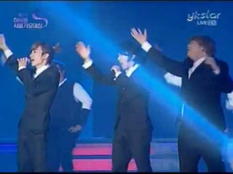 100203 - I'm A man Performance w/ Super Junior+Kim Jang Hoon
