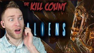 SO THIS IS ALIEN??!! Reacting to Alien (1979) & Aliens (1986) Kill Count by Dead Meat