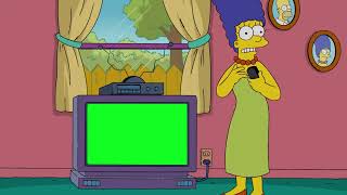 Marge Simpson Green Screen Meme Template