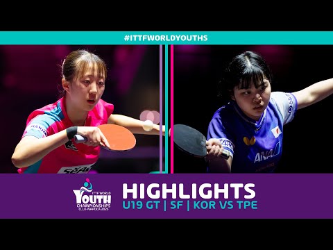 Kim Eunseo vs Mao Takamori | U19 GT - SF | #ITTFWorldYouths 2025