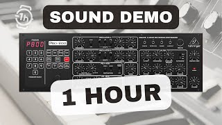 Video thumbnail for Behringer Pro-800 ► Sound Demo [1 HOUR] by Mr. Card