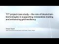 Project Case Study T77 Blockchain Technologies And Renewable Energy Trading