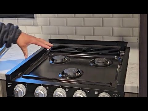Replacing RV Glass Stovetop