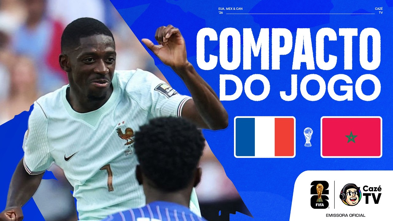 COMPACTO: FRANÇA X MARROCOS | COPA DO MUNDO FIFA™ 2026 | QUARTAS DE FINAL
