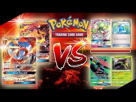 Ho-Oh GX/Turtonator GX VS. Broken Gardevoir GX & Tapu Bulu GX/Venusuar - Pokemon TCG