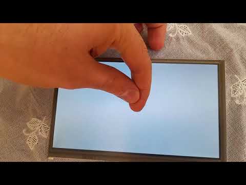 tsc2046 touch screen calibration