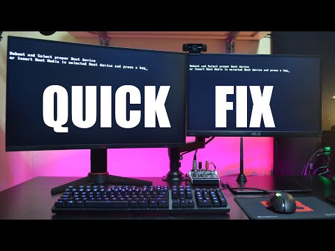 Reboot and select proper boot device FIX (Beginner's info)