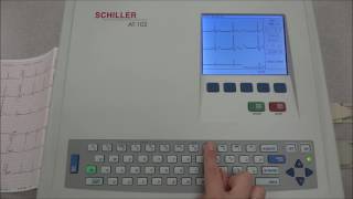 Schiller Cardiovit AT-102 Basic Functions