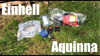 Einhell Aquinna im Test beim Abfischen