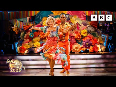 Alex Kingston and Johannes Radebe Samba to La Bamba by Connie Francis ✨ BBC Strictly 2025
