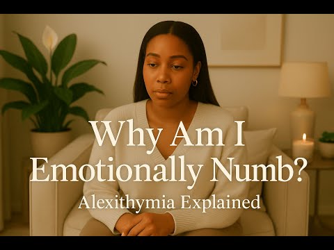 Emotionally Numb? This Is What’s Really Going On | Understanding Alexithymia