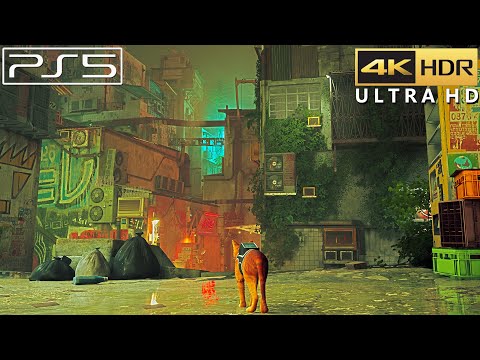 Stray (PS5) 4K 60FPS HDR Gameplay (PS5 Version)