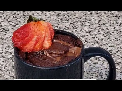 NUTELLA MUG CAKE